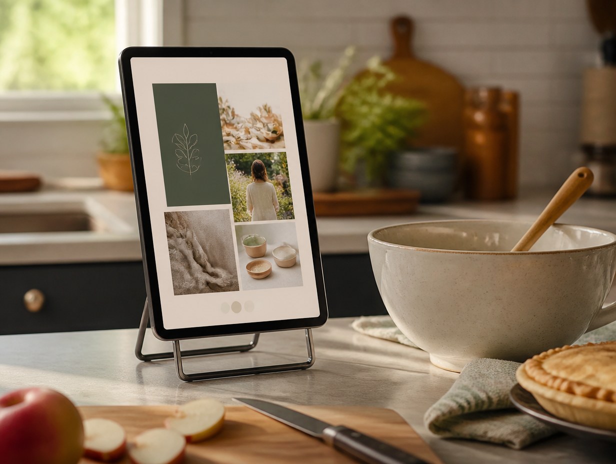 Tablet Stand mockup example