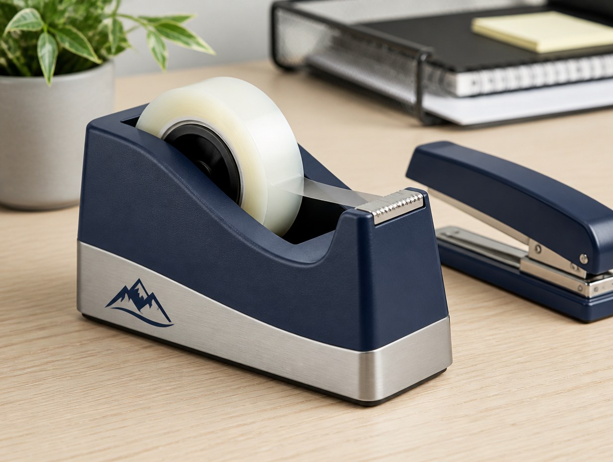AI-generated tape dispenser mockup sample