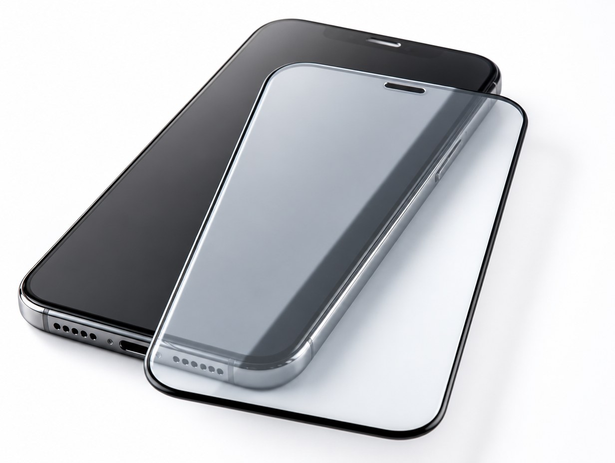 Tempered Glass Screen Protector mockup example