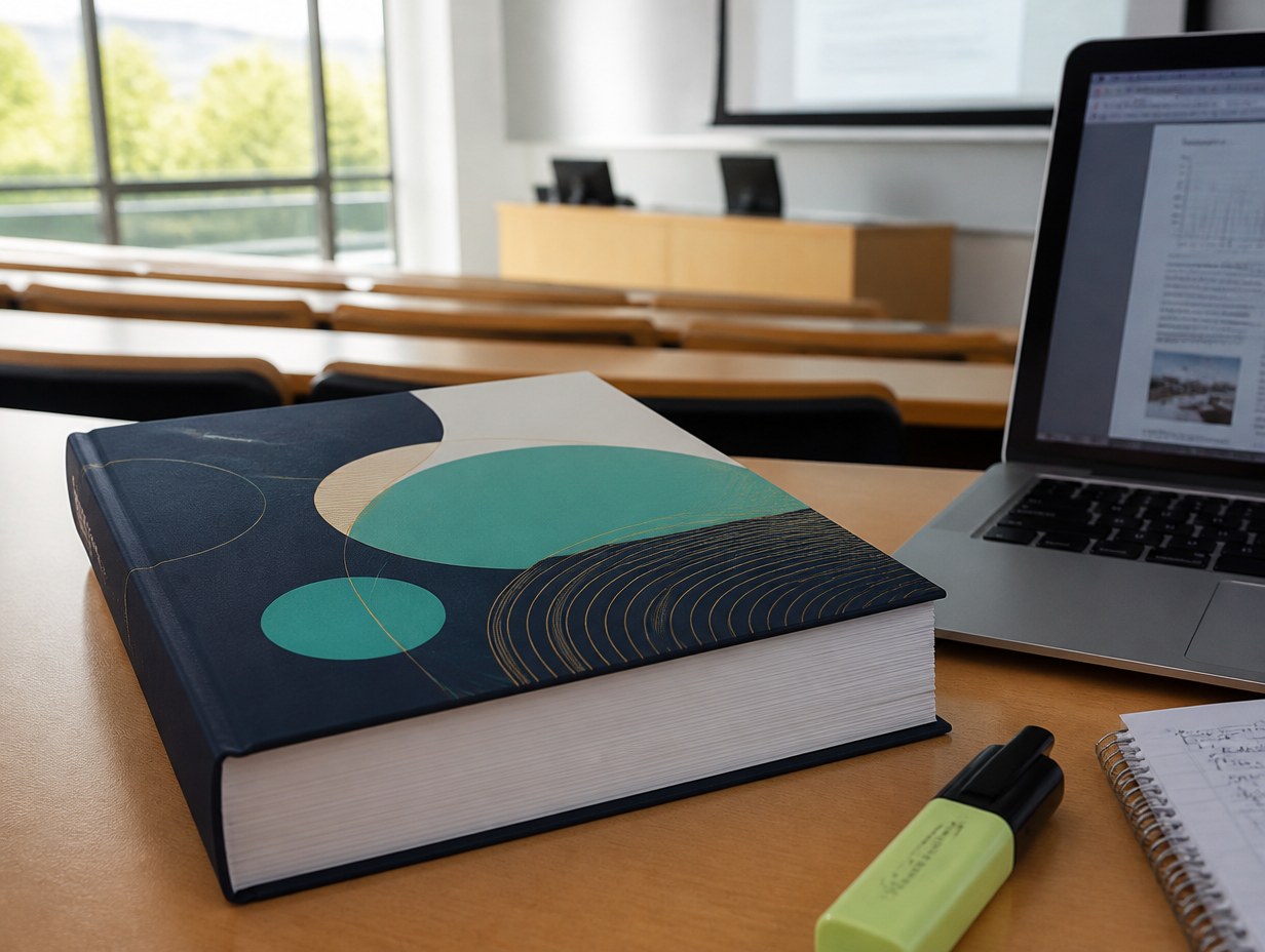 AI-generated textbook mockup sample