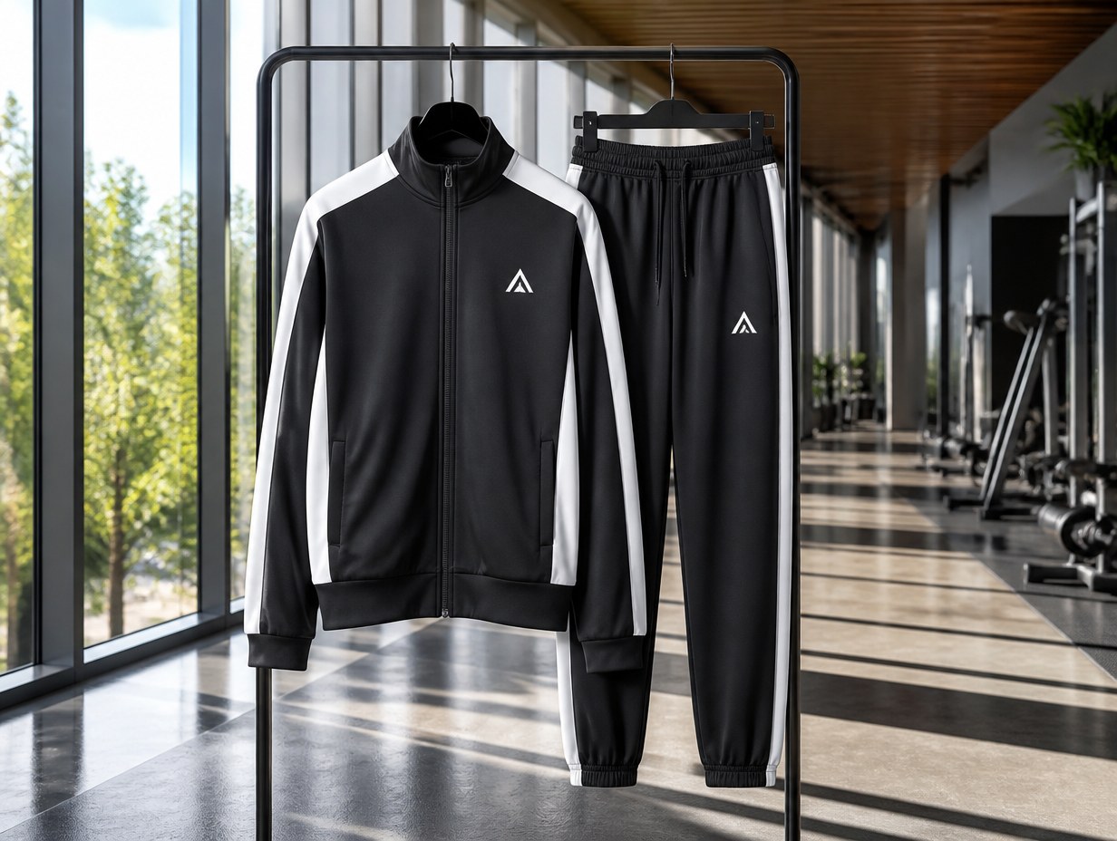 AI-generated tracksuit mockup sample
