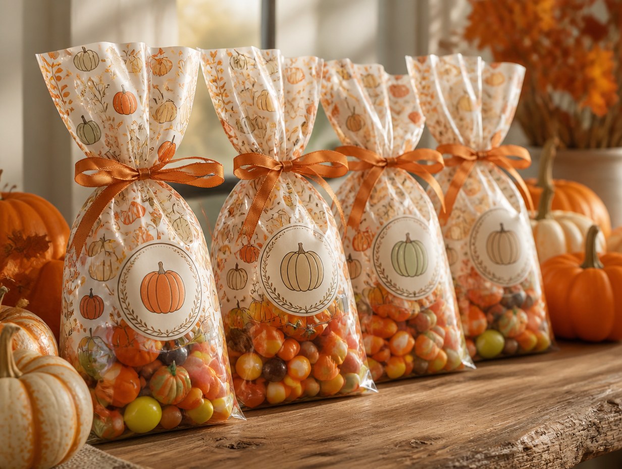 AI-generated treat bag mockup sample
