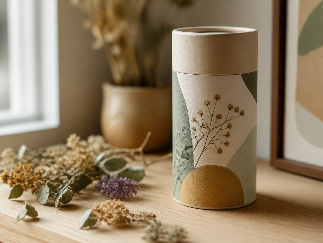Tube Packaging mockup example