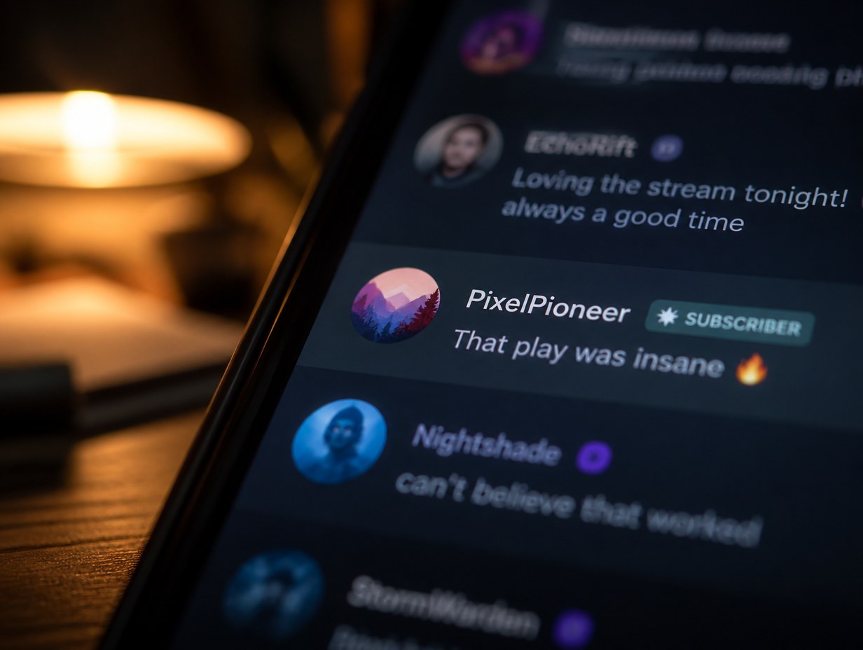 Twitch Subscriber Badge mockup example