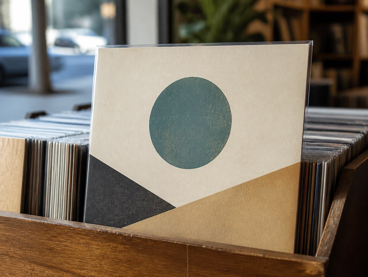 Vinyl Record Sleeve mockup example