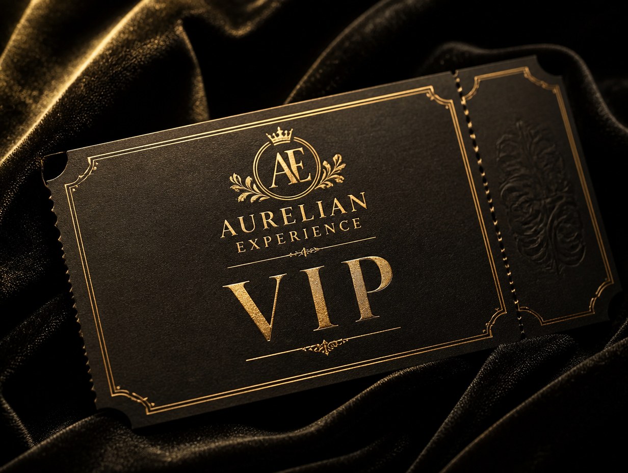 VIP Ticket mockup example
