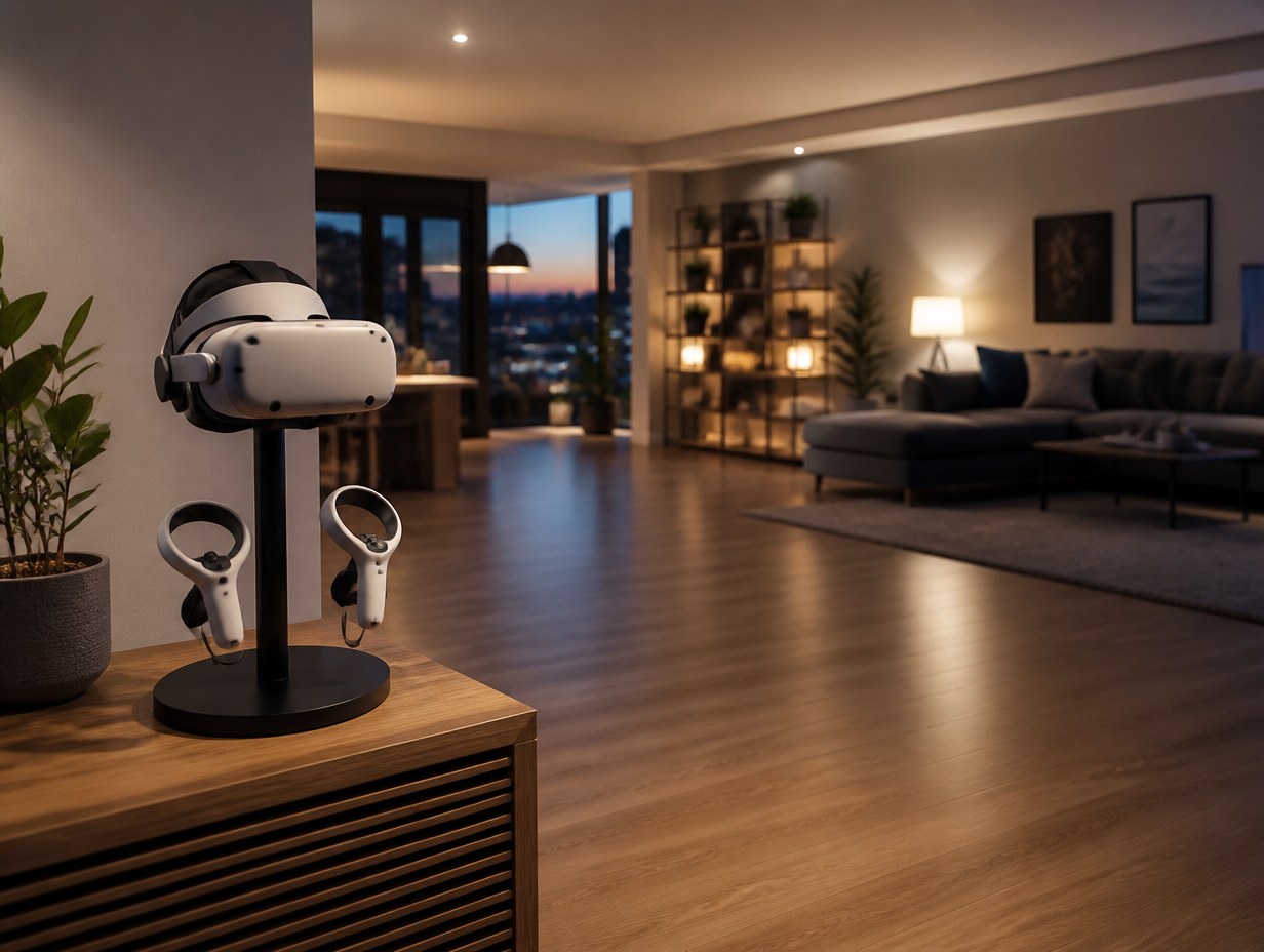 VR Gaming Setup mockup example