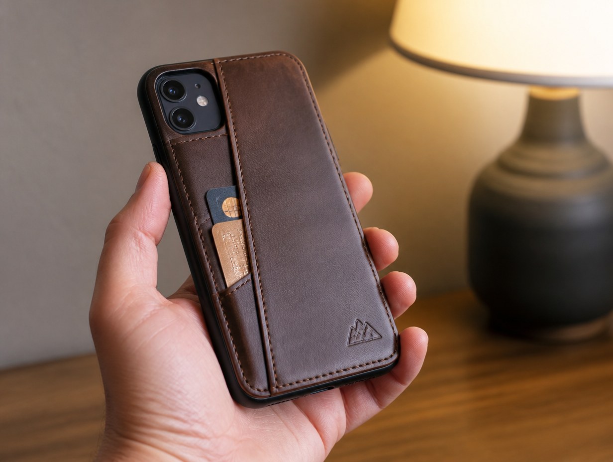 Wallet Phone Case mockup example
