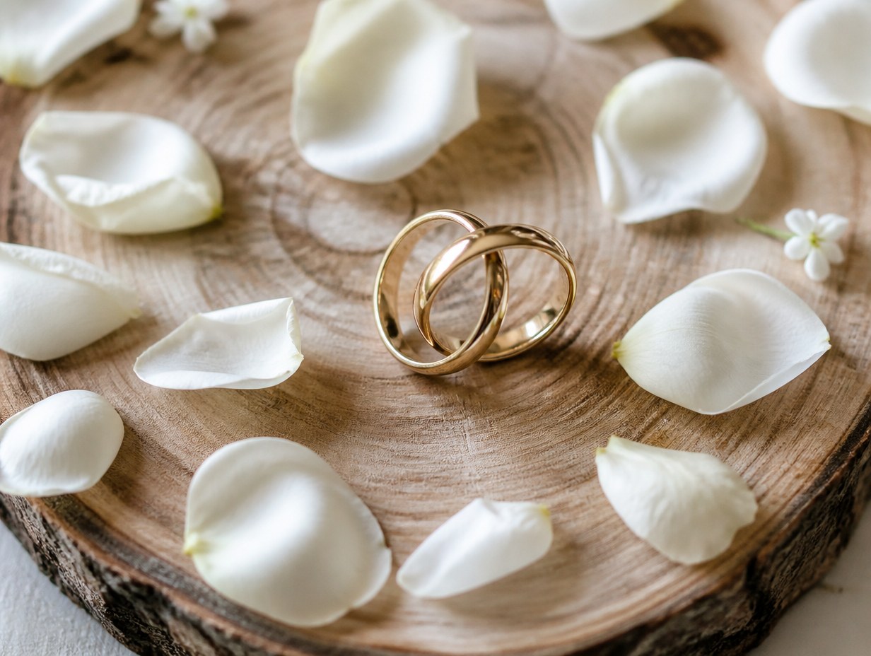 AI-generated wedding ring mockup sample