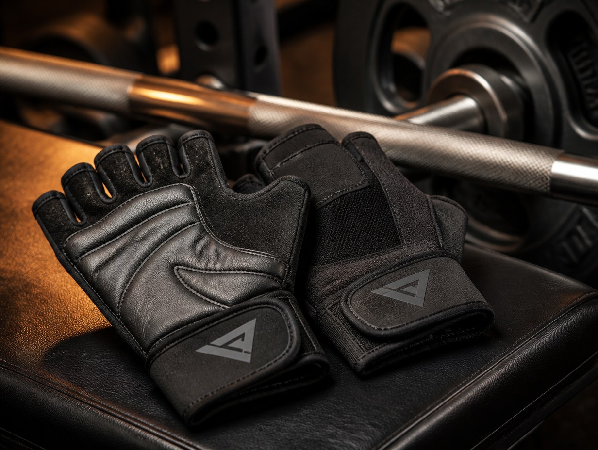 Weightlifting Gloves mockup example