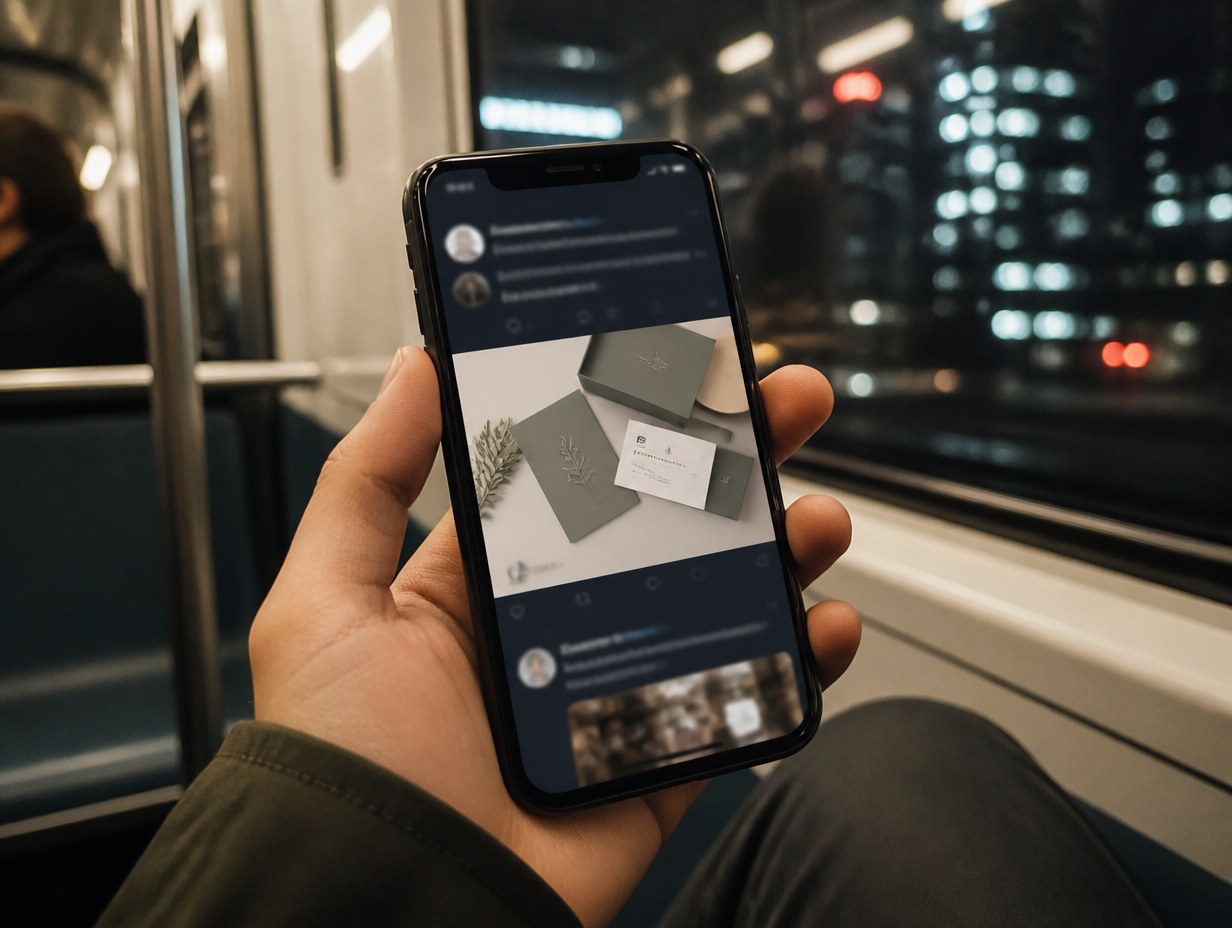 AI-generated x post mockup sample