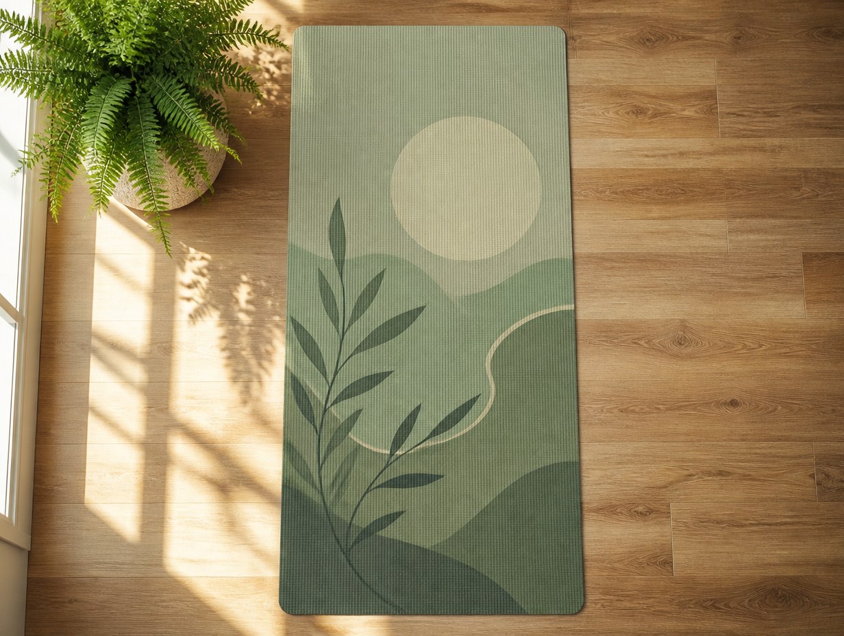 Yoga Mat mockup example