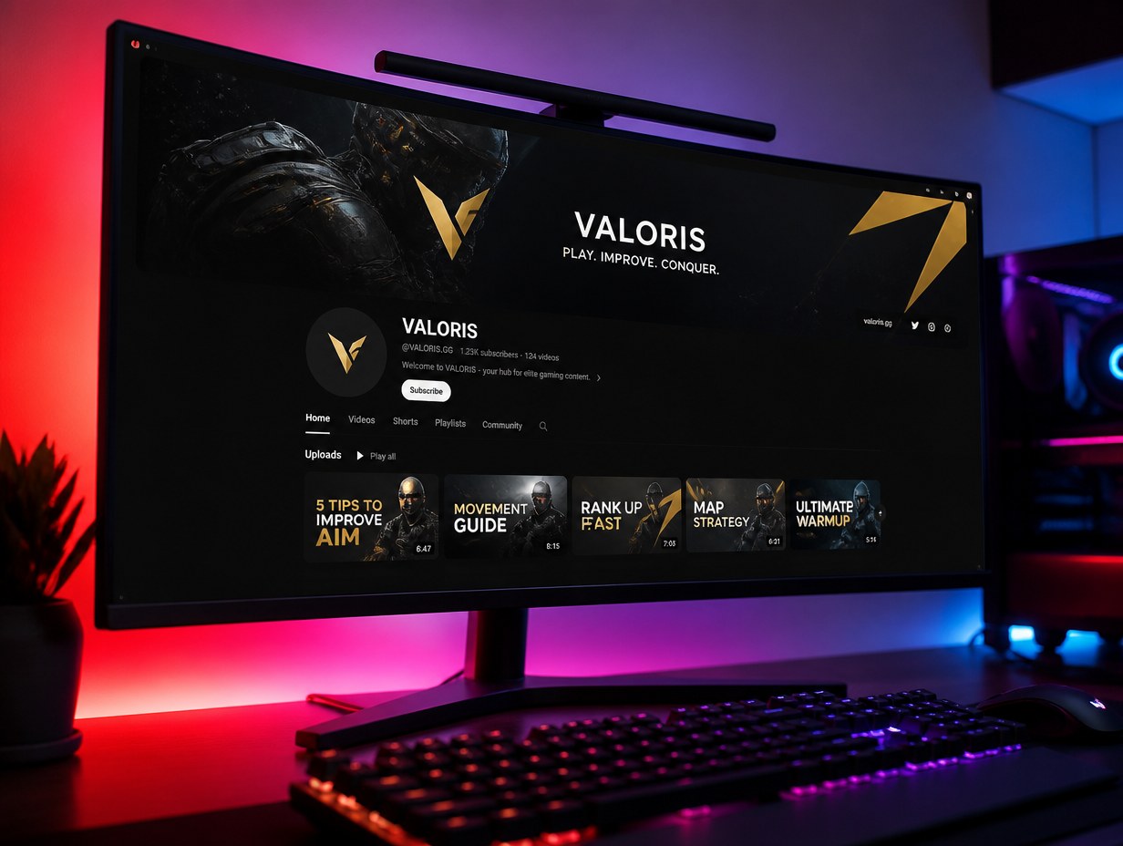 YouTube Banner mockup example