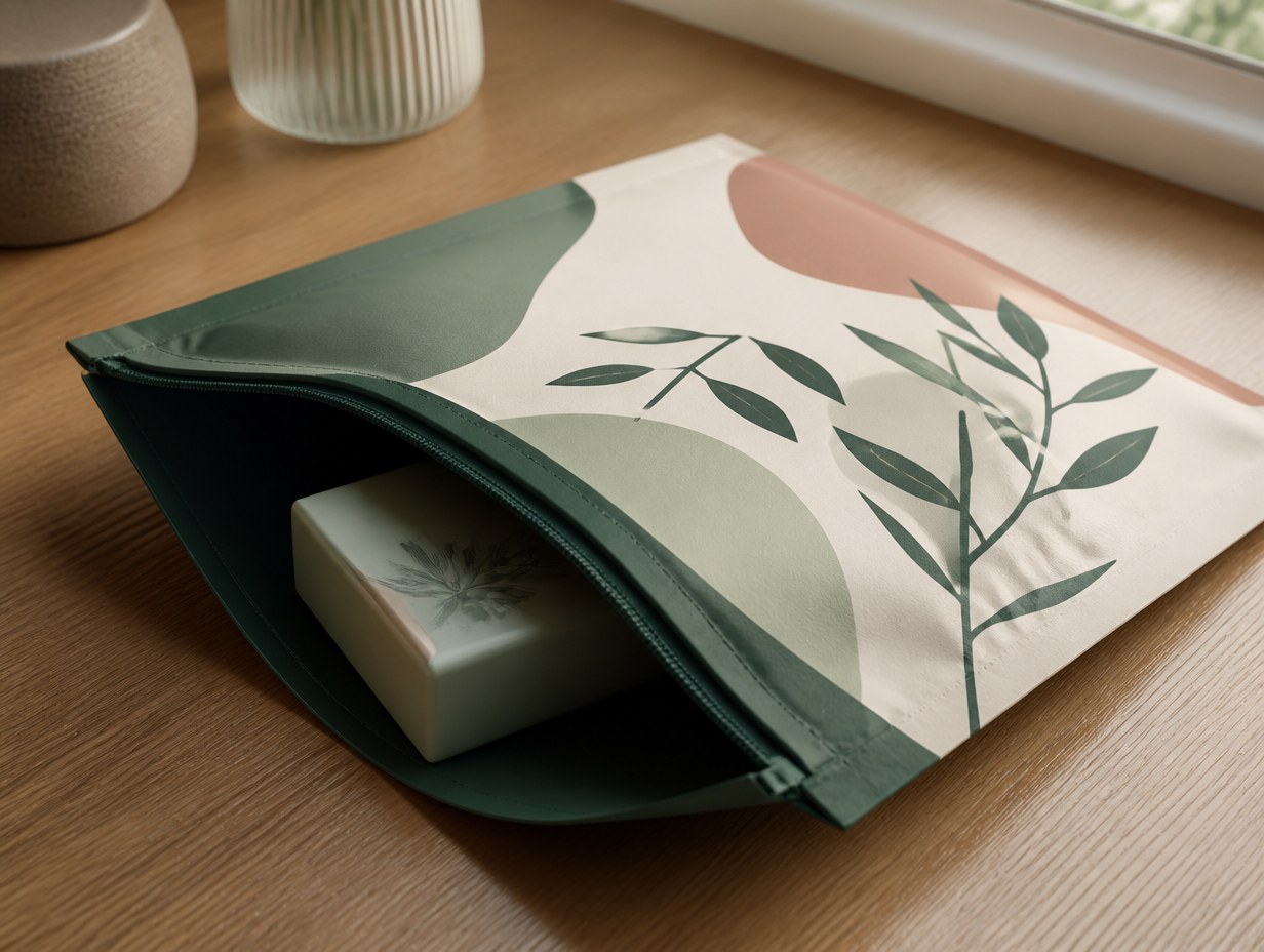Zipper Pouch Mailer mockup example