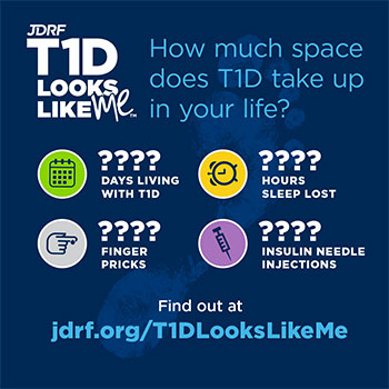 How Much Space does T1D take up in your life