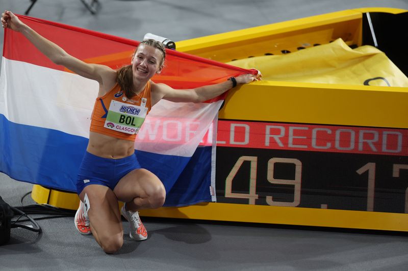 Athletics-Dutch runner Bol smashes her own indoor 400m world record, HI-99, ﻿99.9 FM