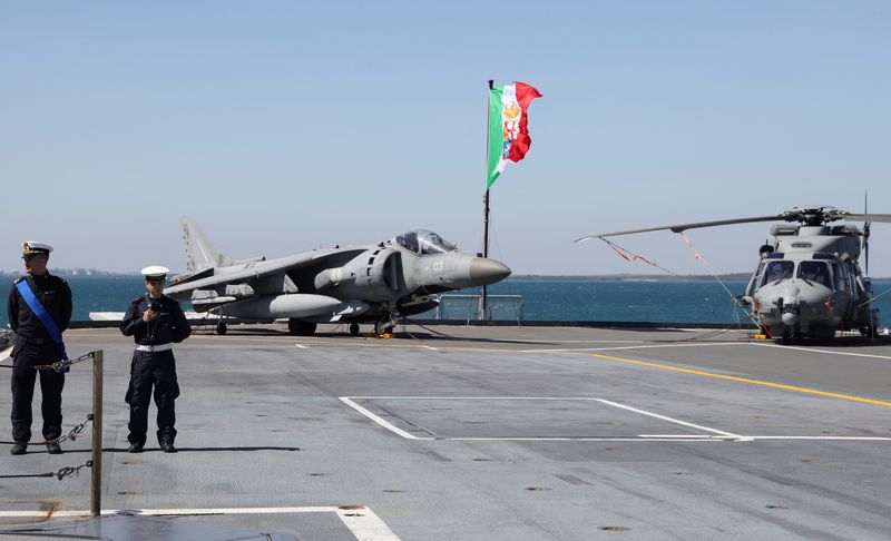 Italian aircraft carrier battle group to participate in Australian war games and visit Philippines | The Mighty 790 KFGO
