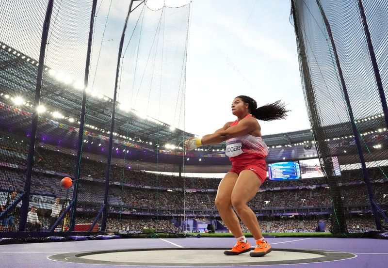 OlympicsAthleticsCanada’s Rogers wins women’s hammer gold WTVB