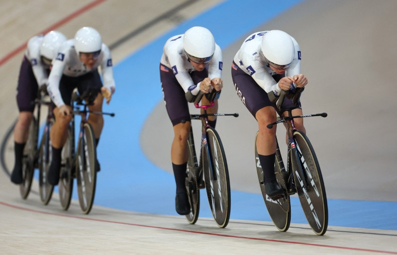 OlympicsCyclingUnited States win women’s team pursuit gold WTAQ