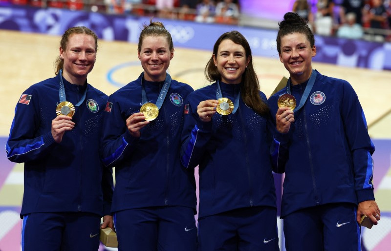 OlympicsCyclingFaulkner makes U.S. history with second gold 1330