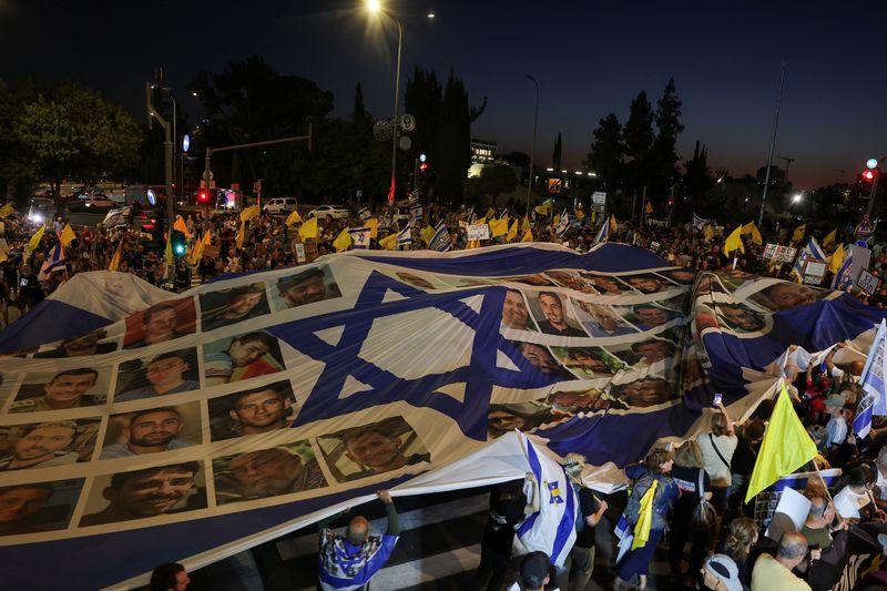 Analysis-Hamas hostage videos silenced Israeli media’s talk of Gaza aid crisis
