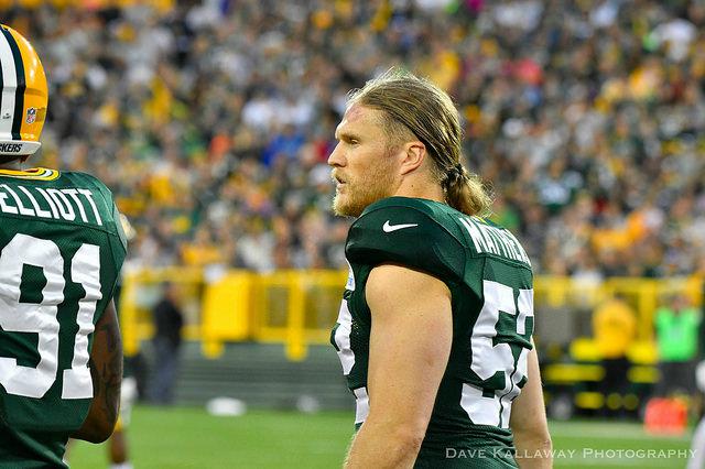 clay matthews on field jersey