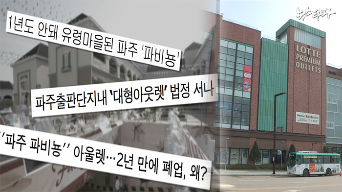 신세계·롯데 프리미엄 아웃렛 개점 후 2년 만에 폐점한 파주 파비뇽 아웃렛