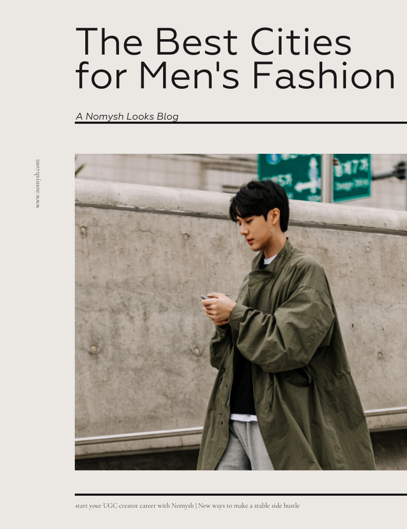 The Best Cities for Men’s Fashion