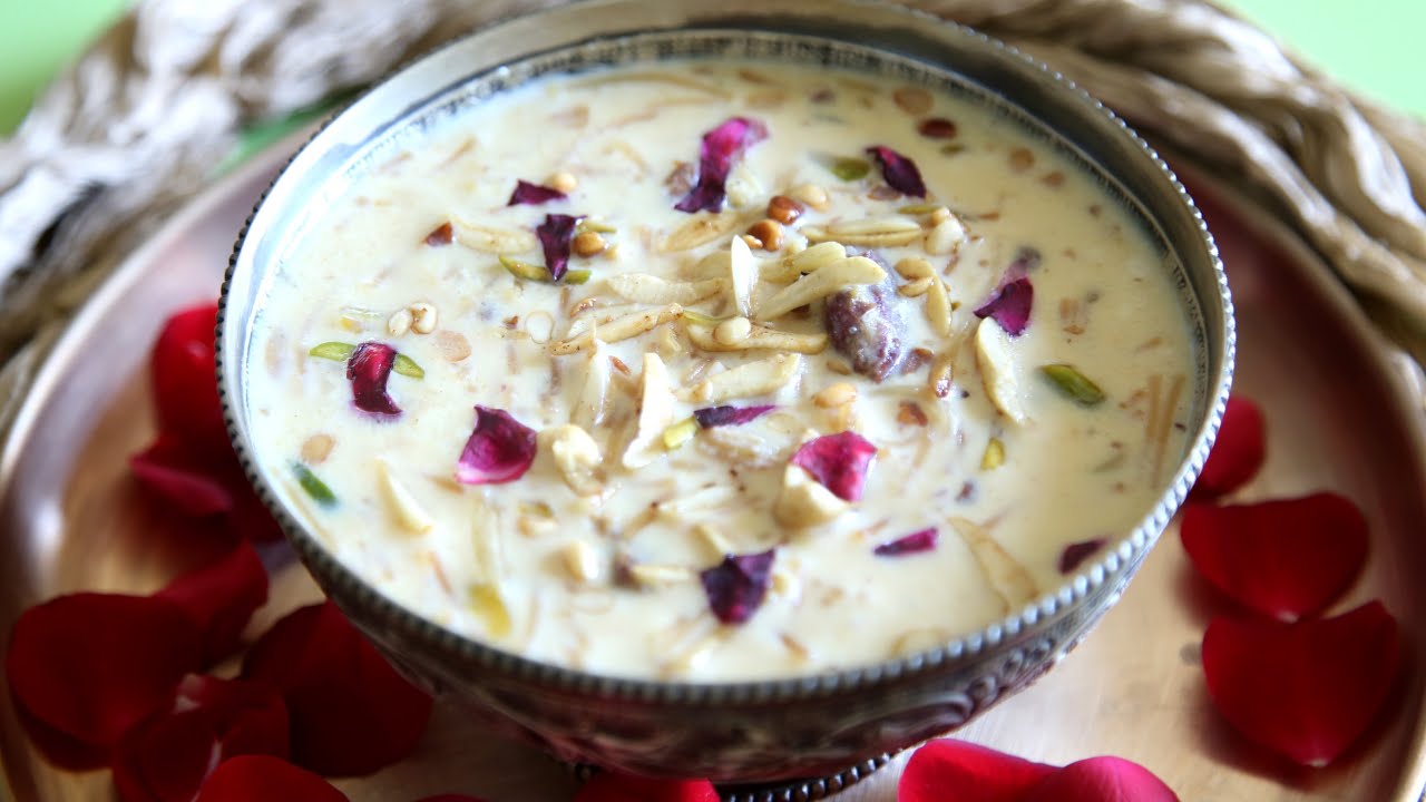 Sheer Khurma Recipe | How To Make Sheer Khurma At Home | Eid ...