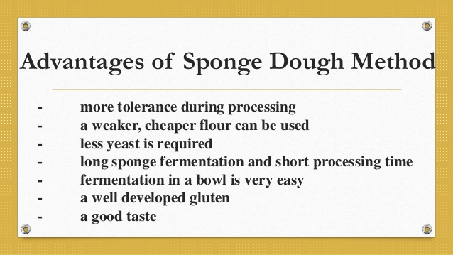 Preparation and Mixing of Sponge Dough and Straight