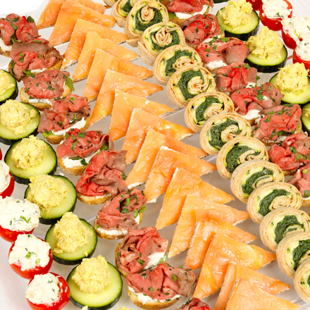 Image result for canape food platter