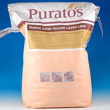 TEGRAL SATIN "YELLOW" LAYER CAKE MIX