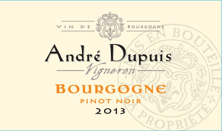 Andre Dupuis Bourgogne (100% Pinot Noir) Rosé - P. Comms Int'l