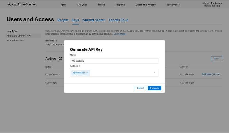 app-store-connect-users-and-access-generate-key