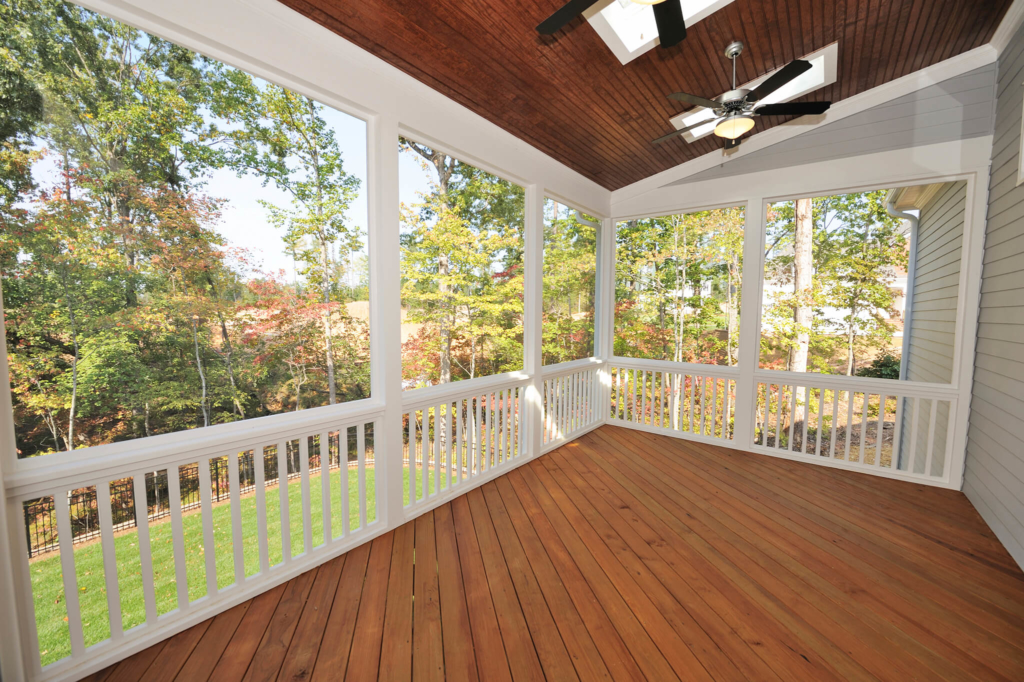 front & back porch