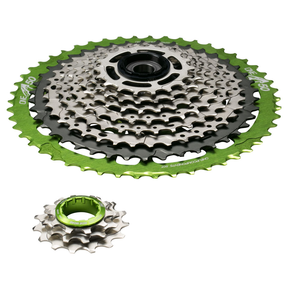 T cluster. XT Sprocket. One up components.