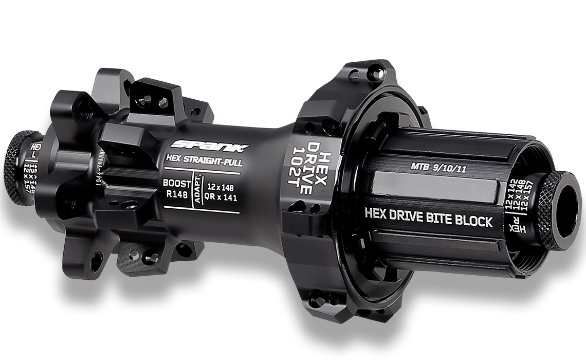 SPANK Industries HEX DRIVE Hubs