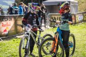 Pro Women Morgane Charre Bernard Dual Slalom Podium Morgan Charre Bernard Crankworx Innsbruck Dual Slalom