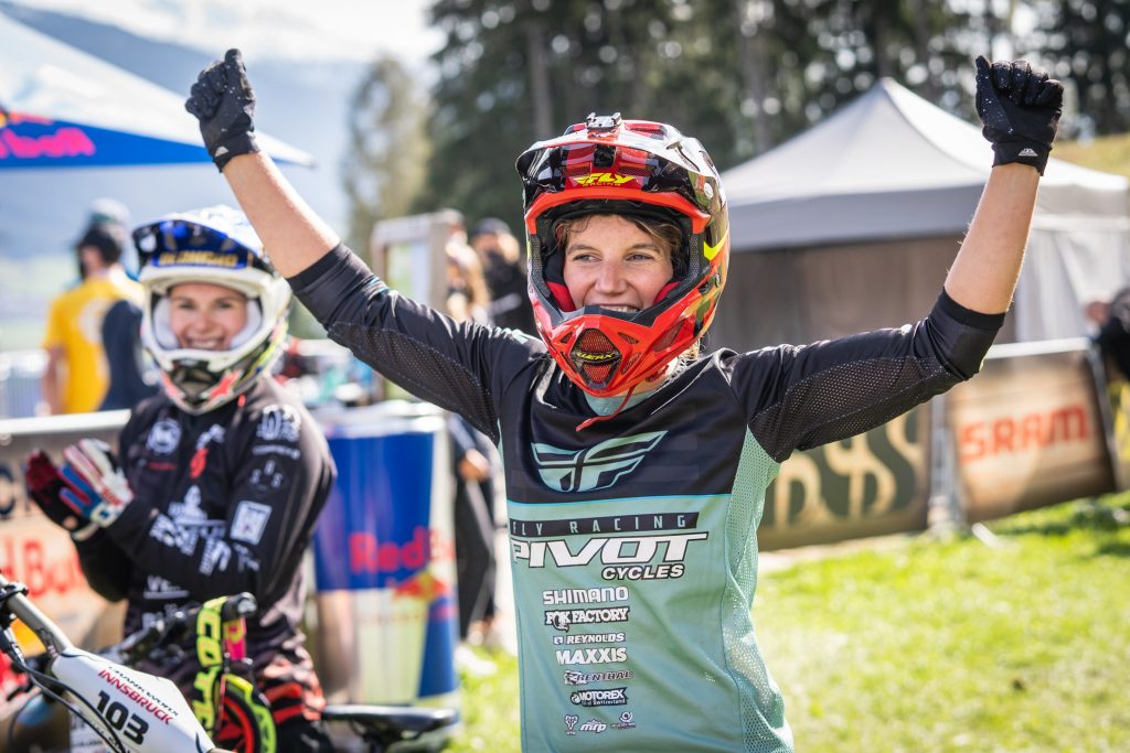 Morgane Charre Dual Slalom Pro Women Winner 2021 Innsbruck Crankworx