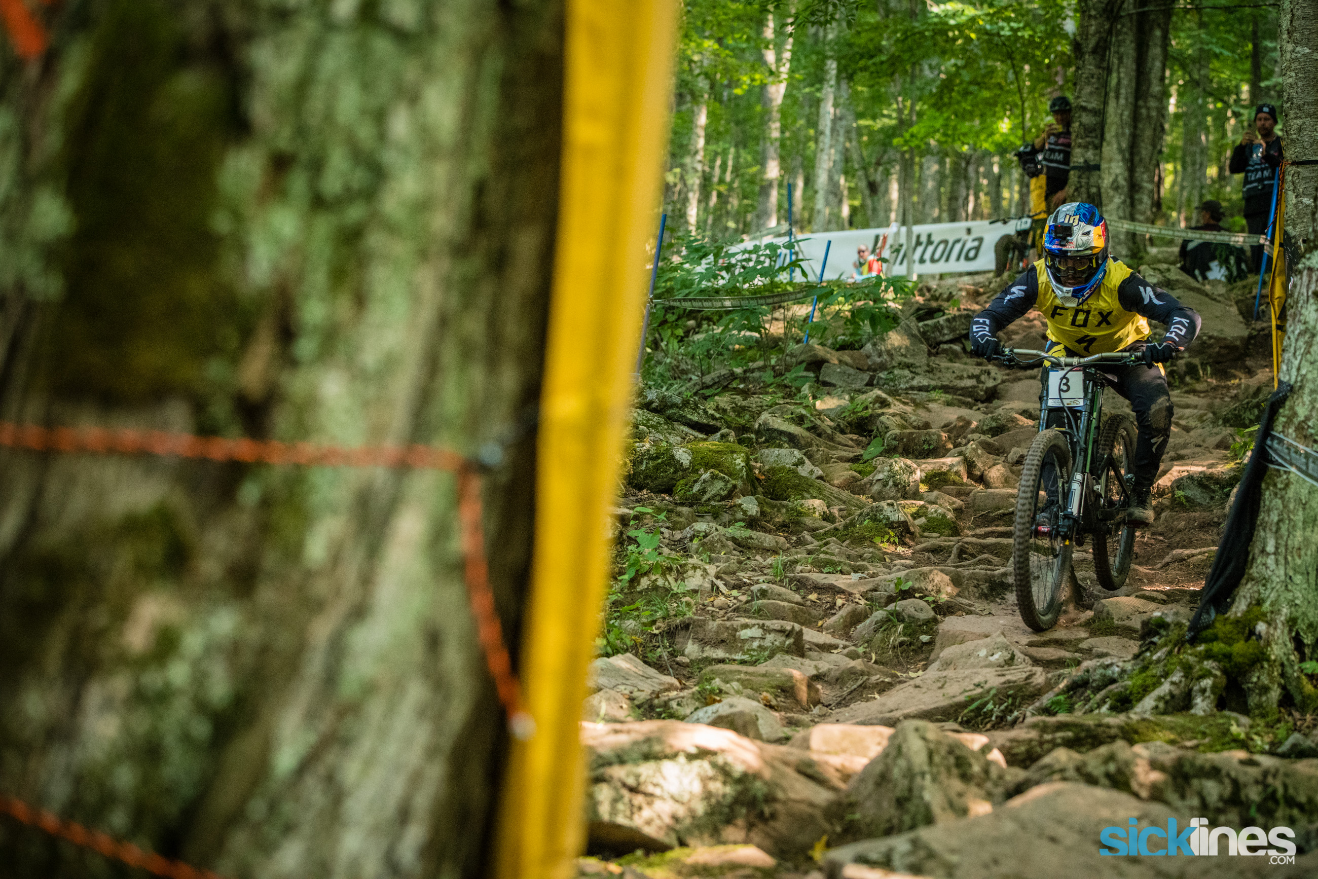 Snowshoe World Cup Downhill Practice Day 1