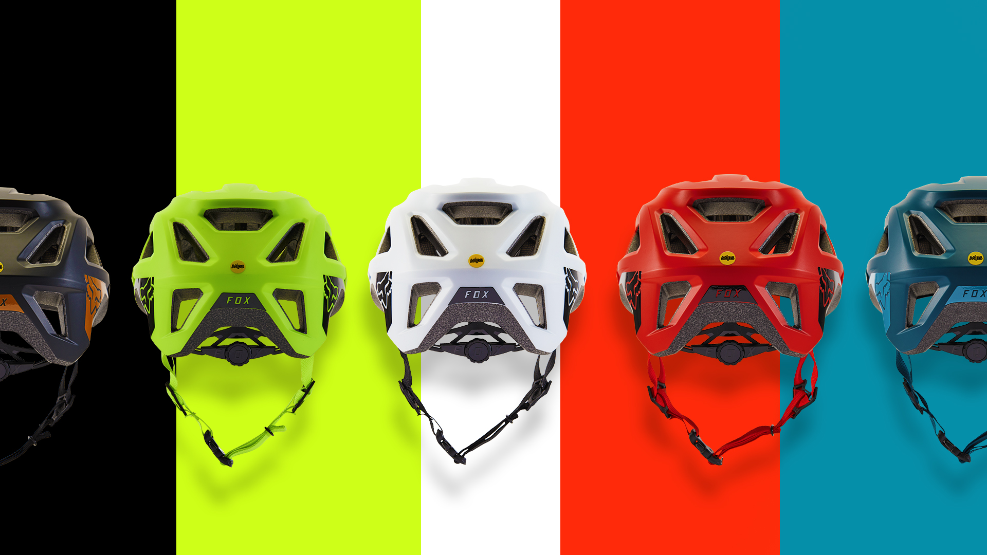 FOX CASCO MTB SPEEDFRAME MIPS YELLOW FLUO