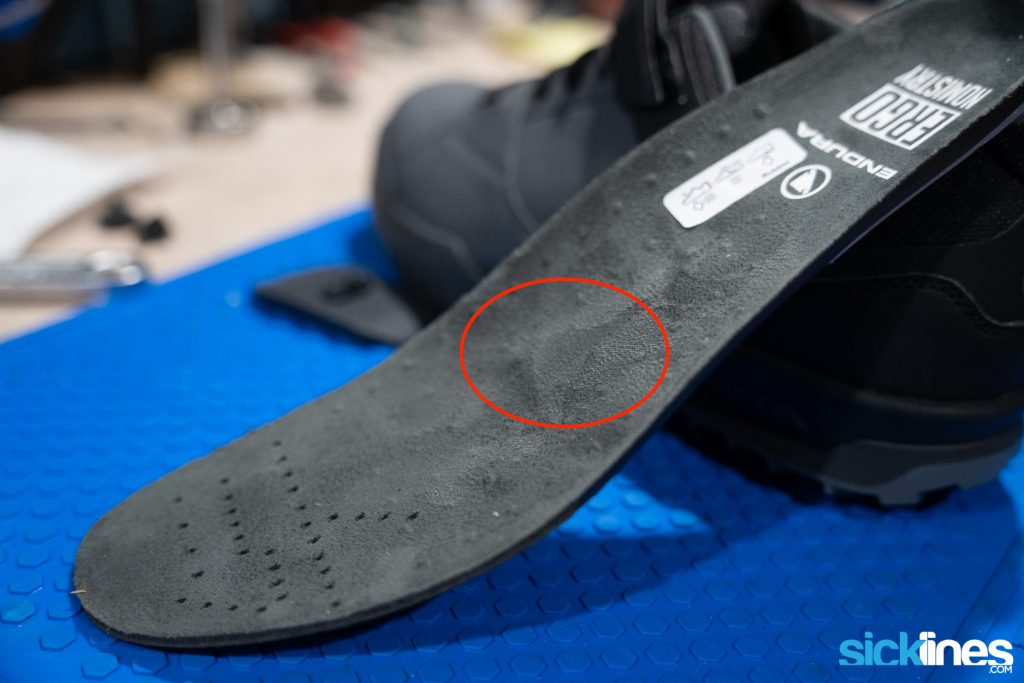 Endura MT500 Shoe Metatarsel insole