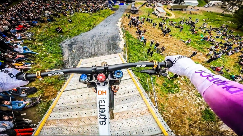 Video: Aaron Gwin's Massive Crash from the Lourdes DH World Cup 2022 -  Pinkbike