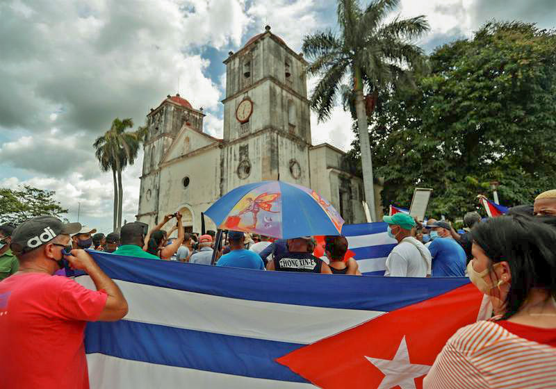 Las protestas contra el castrismo en Cuba - Noticias del ...