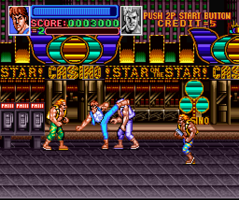 Double Dragon IV Infinity - 4 players - Openbor 