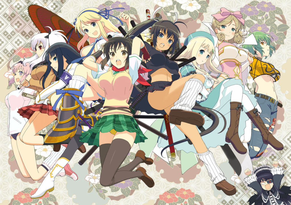 Senran Kagura Upskirt Panty Shot - 3DS Eshop Roundup - Strategy, Adventure, and Too Many Boobs ...