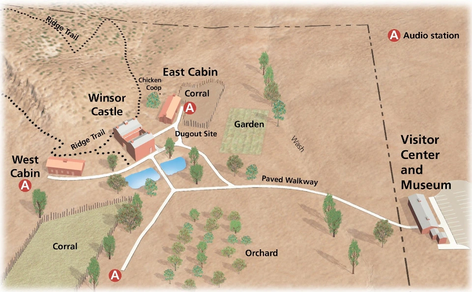 Picture 2 : Visit Utah - Base Camp Kanab - 6 Days - Pipe Springs + Grand Canyon