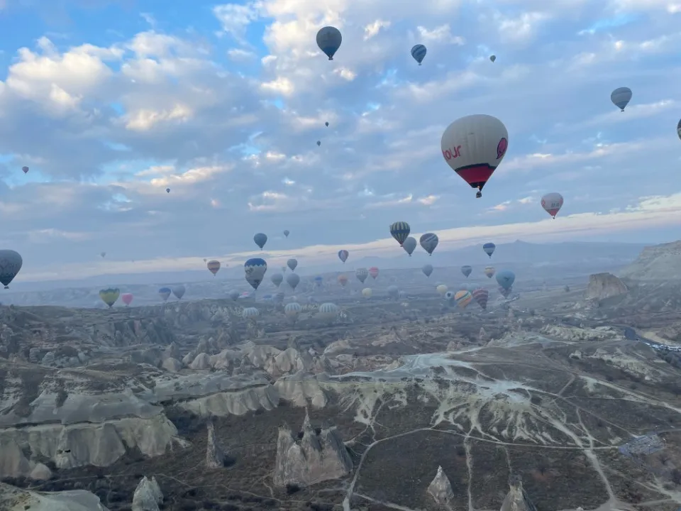 8 : My Trip to Turkey - Hot Air Balloon and back to Istanbul