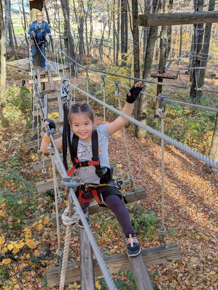 Picture 3 : Copake, Catamount, and Bash Bish Falls - Catamount Aerial Adventure Park + Hiking