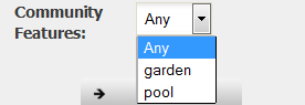 dropdownselection